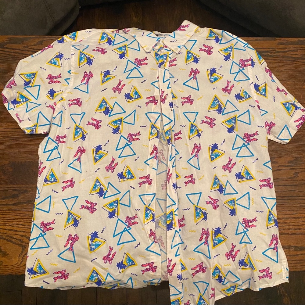 Men’s Button-Up Short Sleeve Shirt